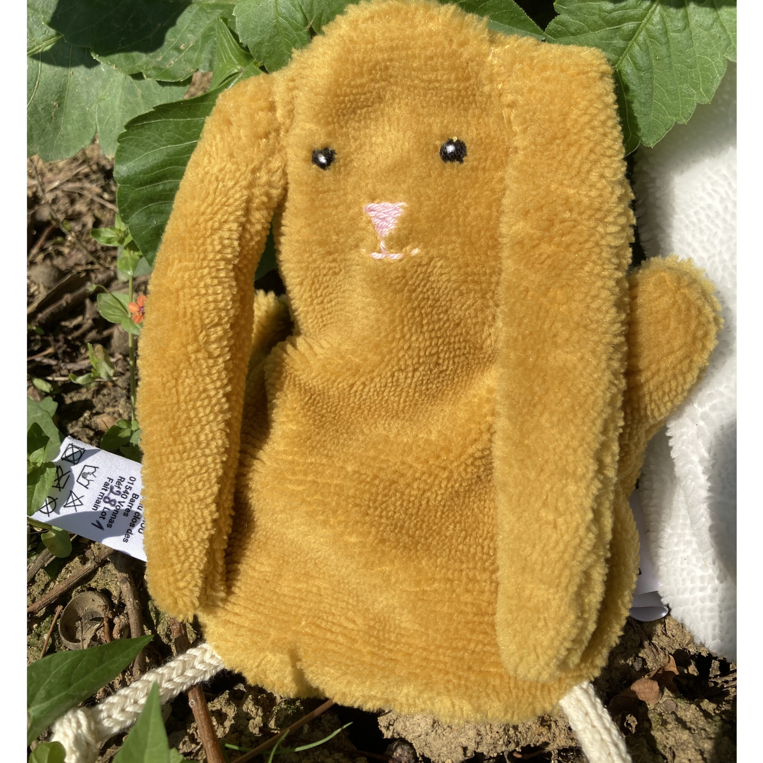 Carotte, le doudou lapin