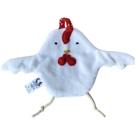 Georges, le doudou poulet bressan